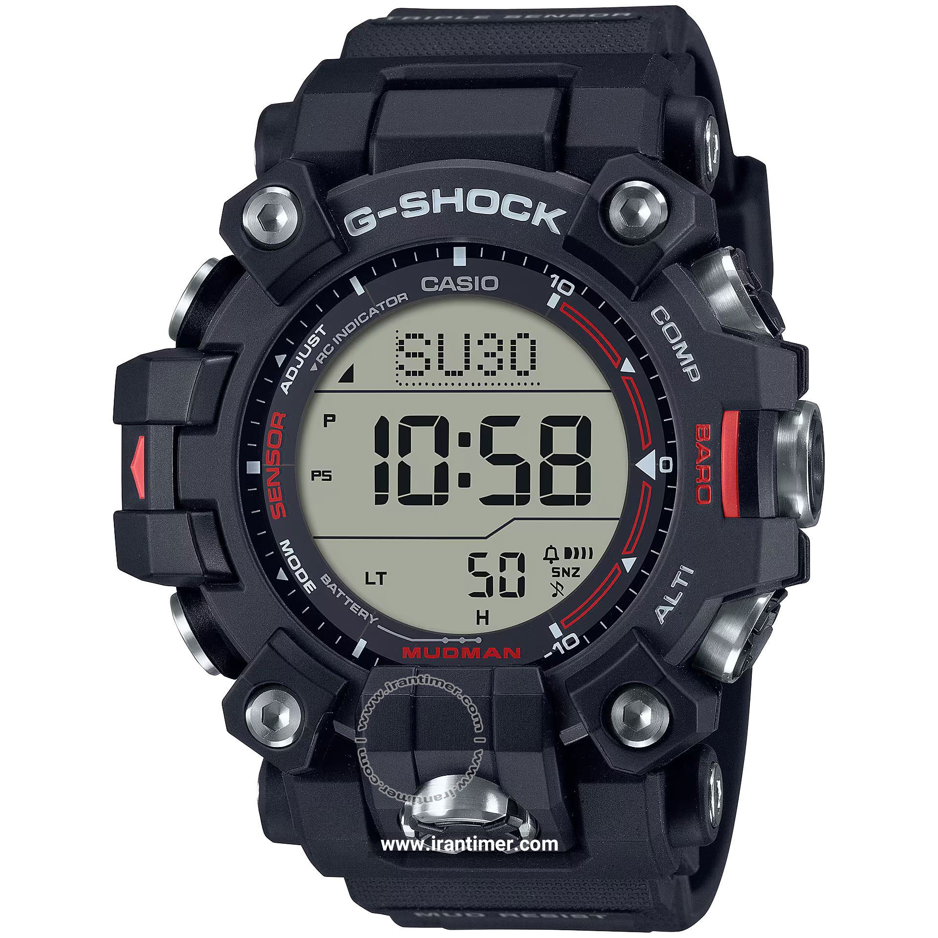 قیمت و خرید ساعت مچی مردانه کاسیو (CASIO) جی شاک مدل GW-9500-1DR اسپرت | اورجینال و اصلی