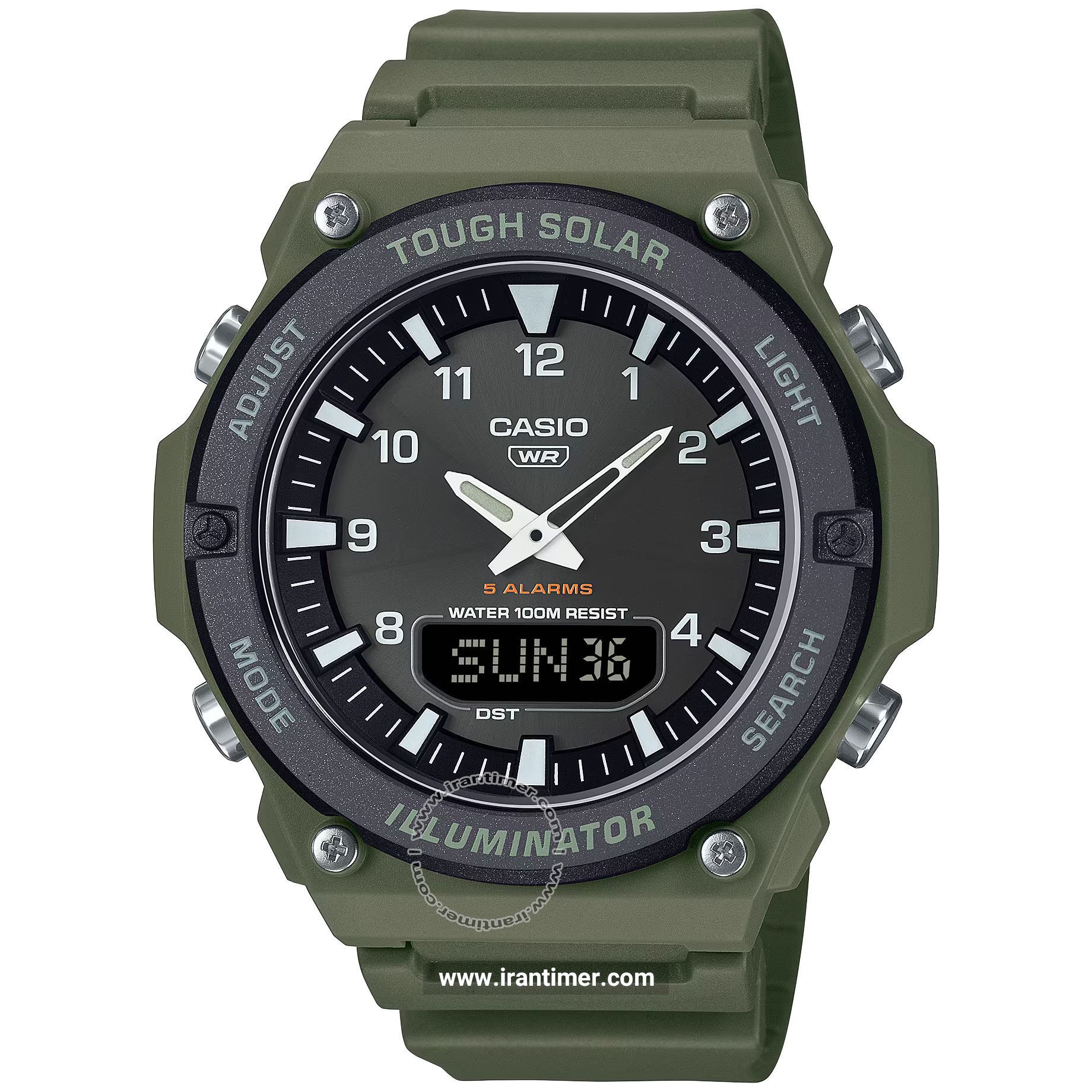 قیمت و خرید ساعت مچی مردانه کاسیو (CASIO) جنرال مدل AQ-S820W-3BVEF اسپرت | اورجینال و اصلی