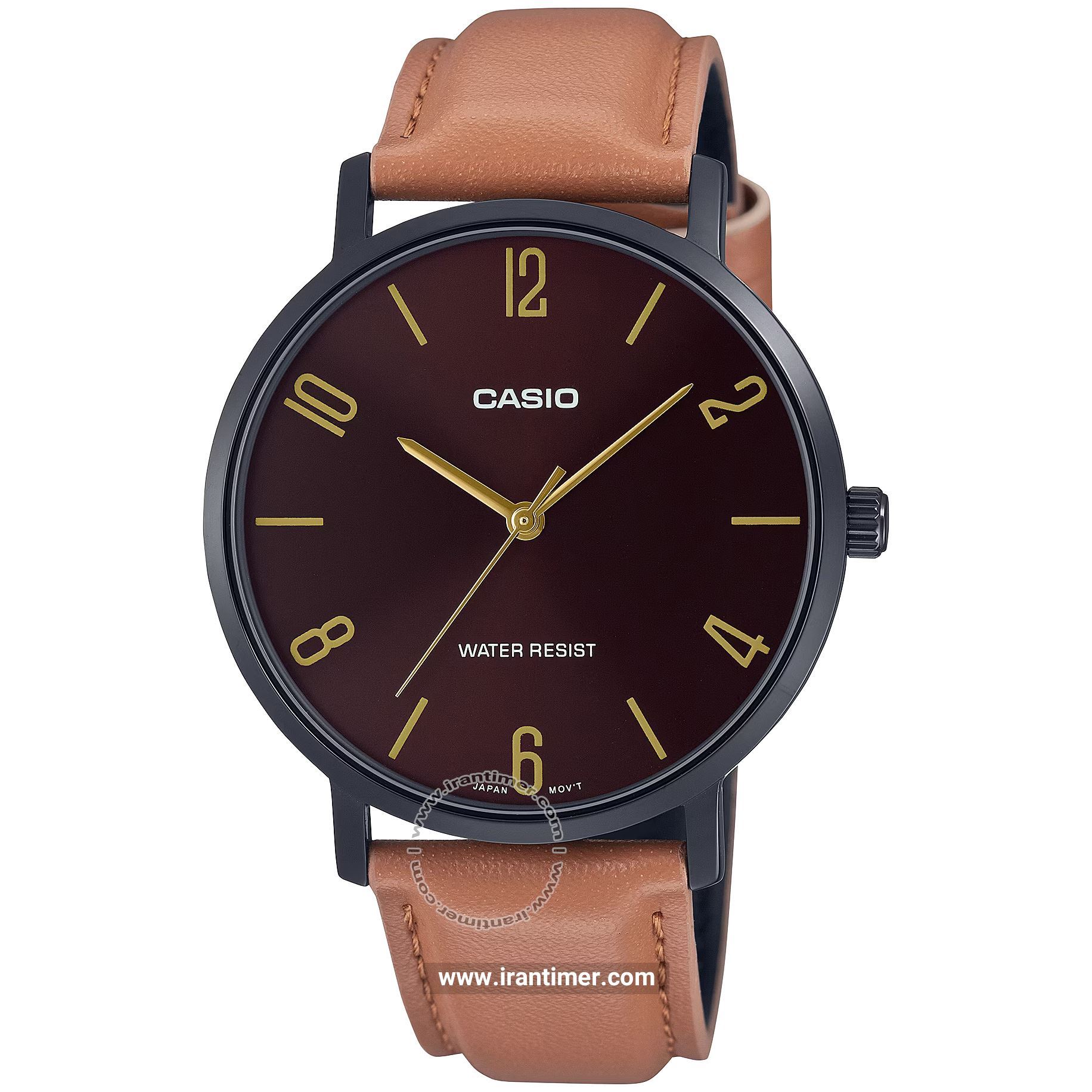 قیمت و خرید ساعت مچی مردانه کاسیو (CASIO) جنرال مدل MTP-VT01BL-5BUDF کلاسیک | اورجینال و اصلی