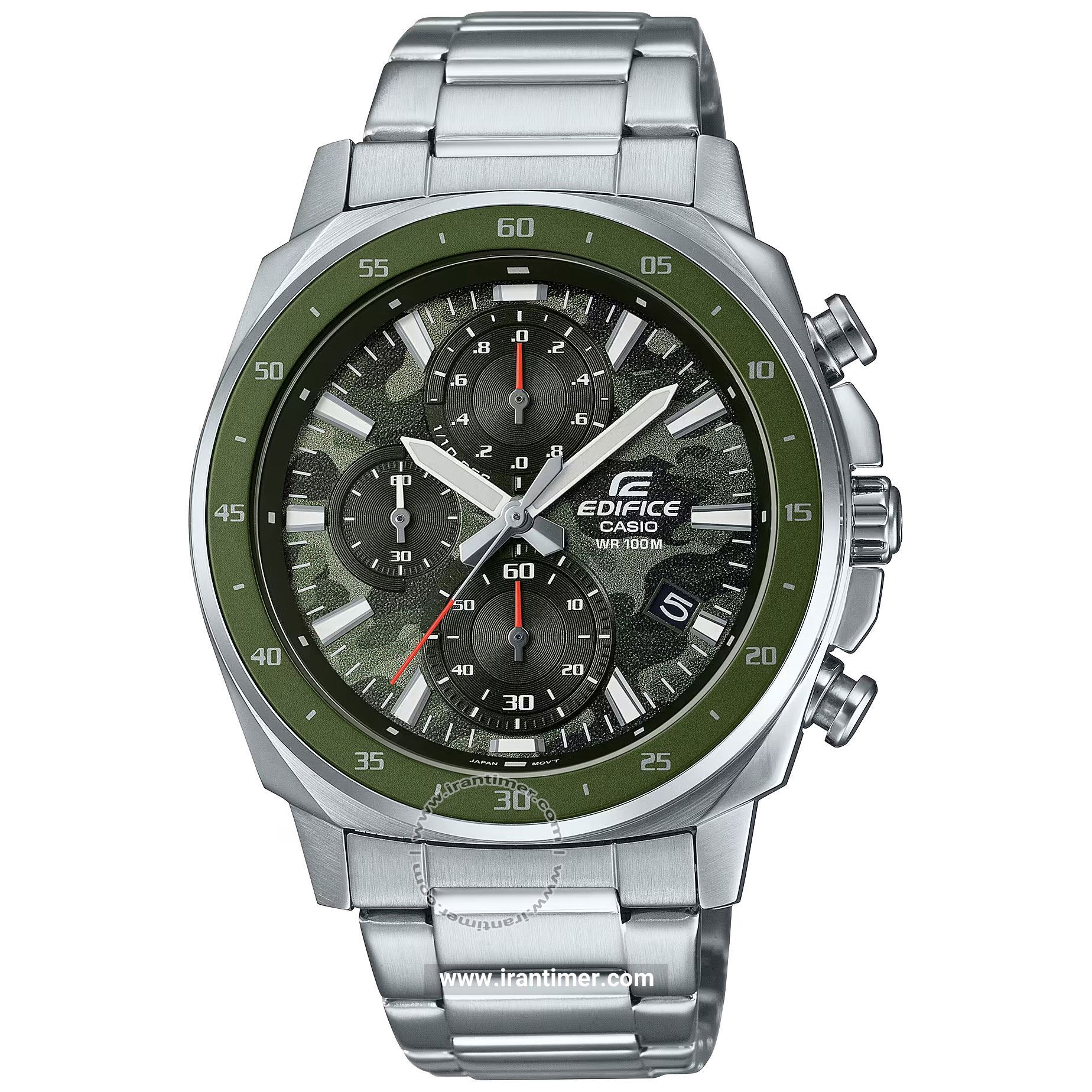 قیمت و خرید ساعت مچی مردانه کاسیو (CASIO) ادیفس(ادیفایس) مدل EFV-600D-3CVUDF کلاسیک | اورجینال و اصلی
