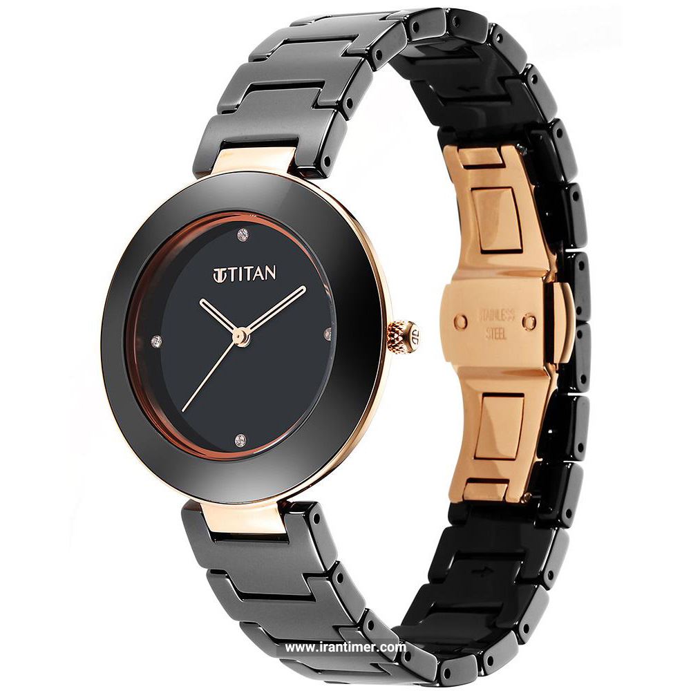 قیمت و خرید ساعت مچی زنانه تایتِن(TITAN) مدل T95189KC02 کلاسیک | اورجینال و اصلی