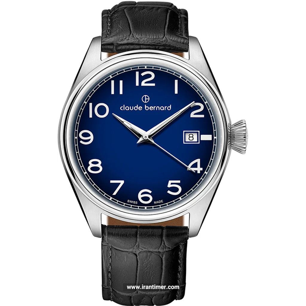 قیمت و خرید ساعت مچی مردانه کلودبرنارد(CLAUDE BERNARD) مدل 70203 3C BUB کلاسیک | اورجینال و اصلی