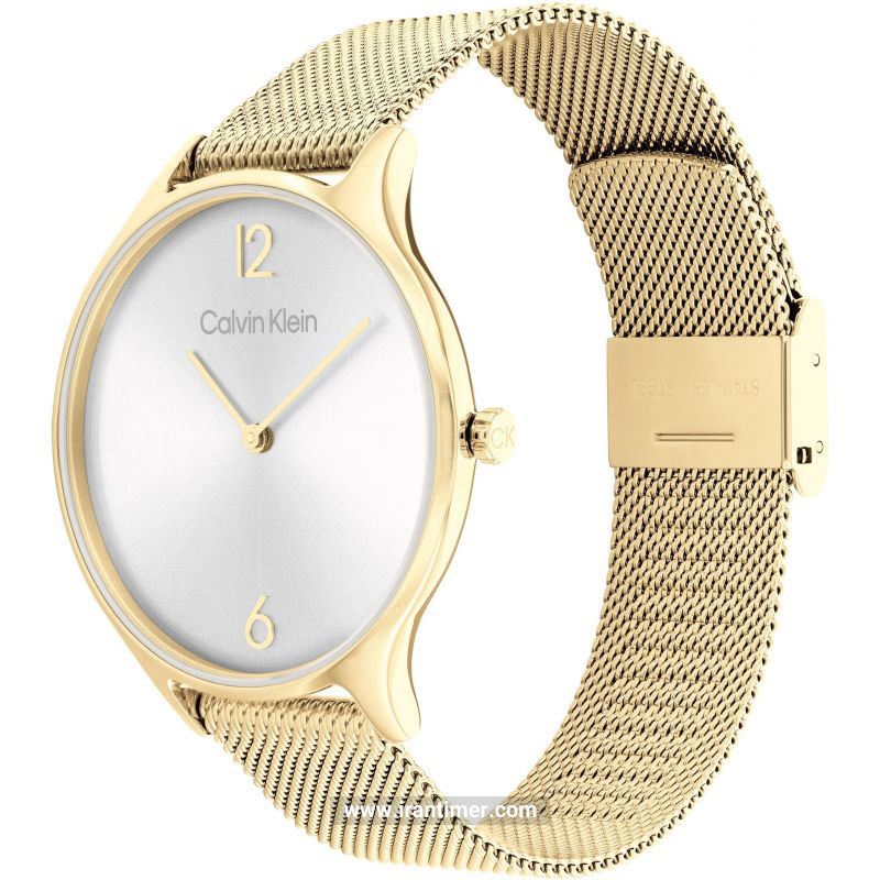 قیمت و خرید ساعت مچی زنانه کالوین کلاین(CALVIN KLEIN) مدل 25200003 کلاسیک | اورجینال و اصلی