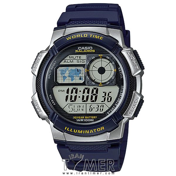 قیمت و خرید ساعت مچی مردانه کاسیو (CASIO) جنرال مدل AE-1000W-2AVDF اسپرت | اورجینال و اصلی