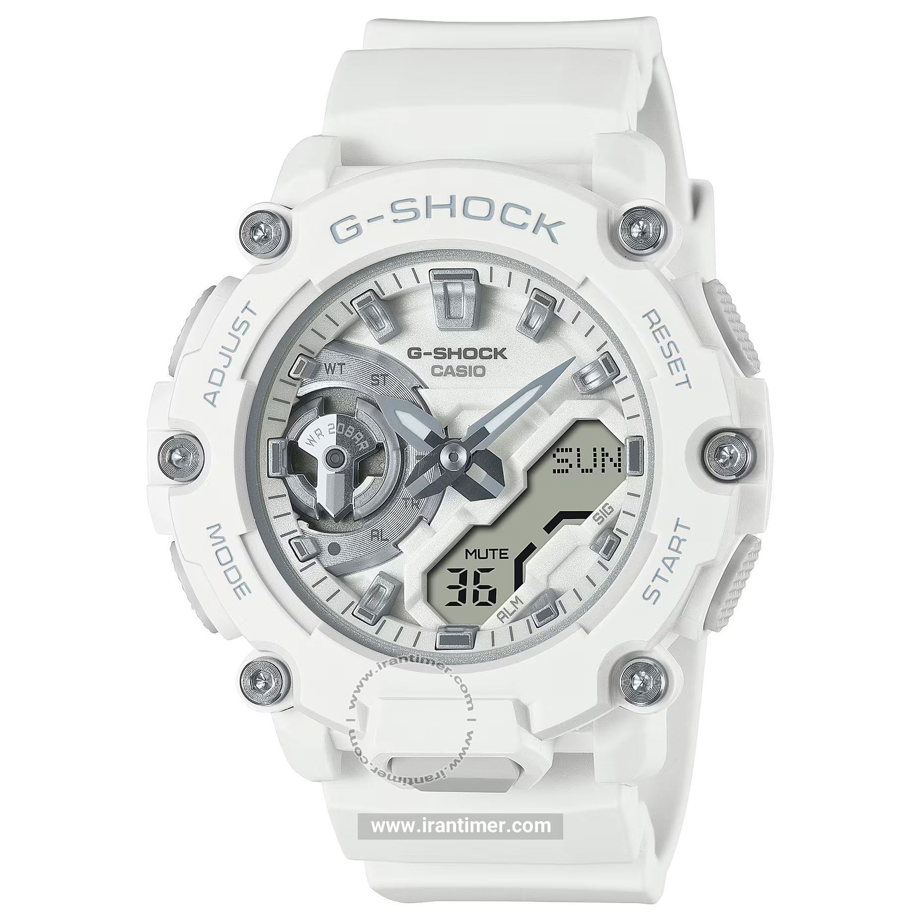 قیمت و خرید ساعت مچی مردانه زنانه کاسیو (CASIO) جی شاک مدل GMA-S2200M-7ADR اسپرت | اورجینال و اصلی