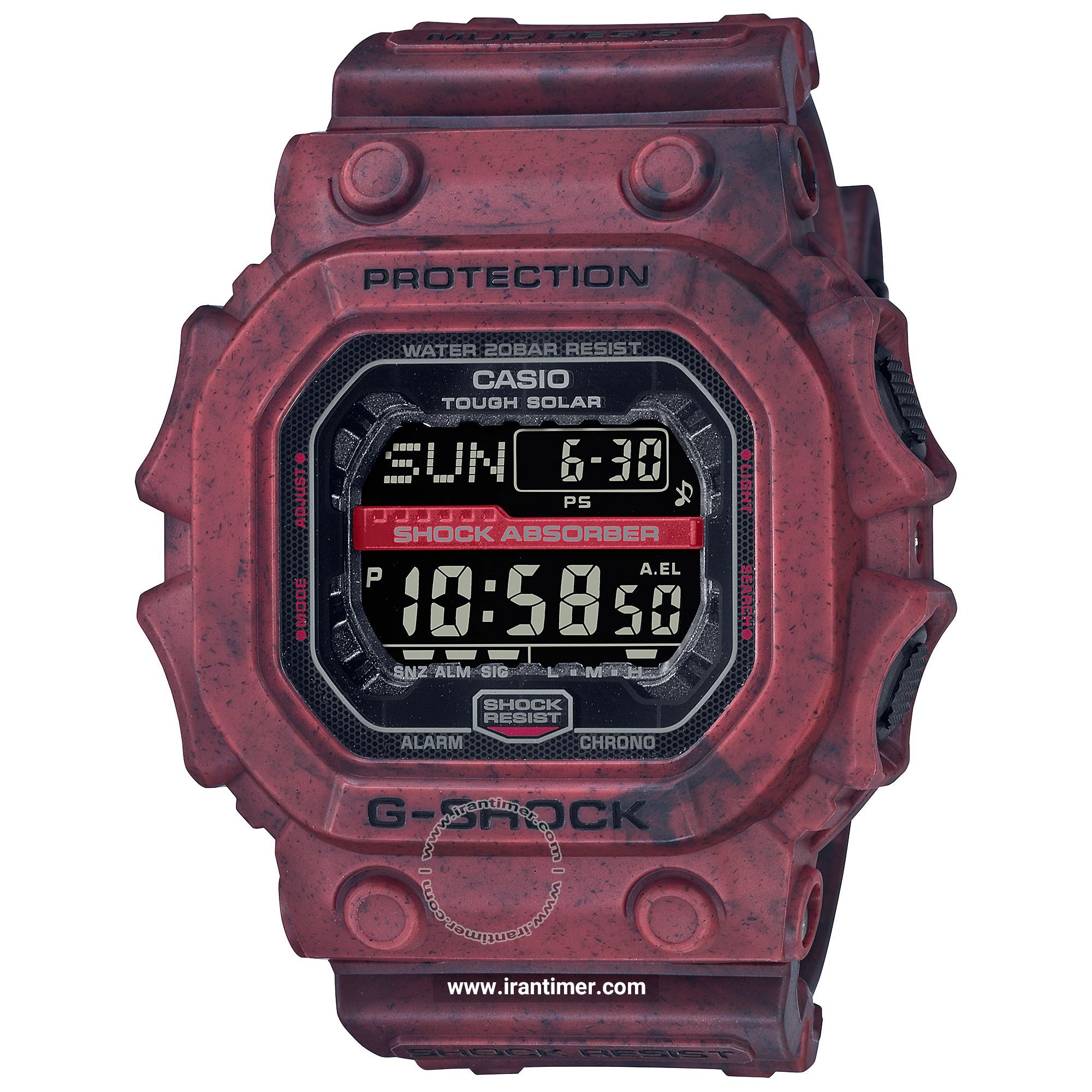 قیمت و خرید ساعت مچی مردانه کاسیو (CASIO) جی شاک مدل GX-56SL-4DR اسپرت | اورجینال و اصلی
