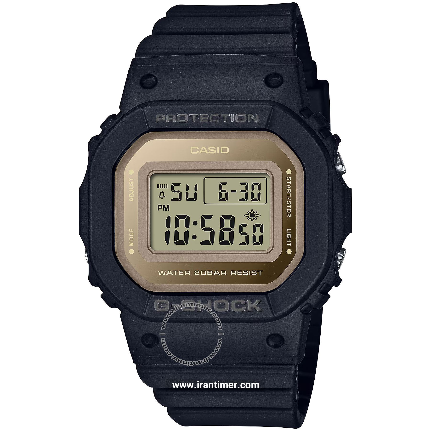 قیمت و خرید ساعت مچی زنانه کاسیو (CASIO) جی شاک مدل GMD-S5600-1DR اسپرت | اورجینال و اصلی