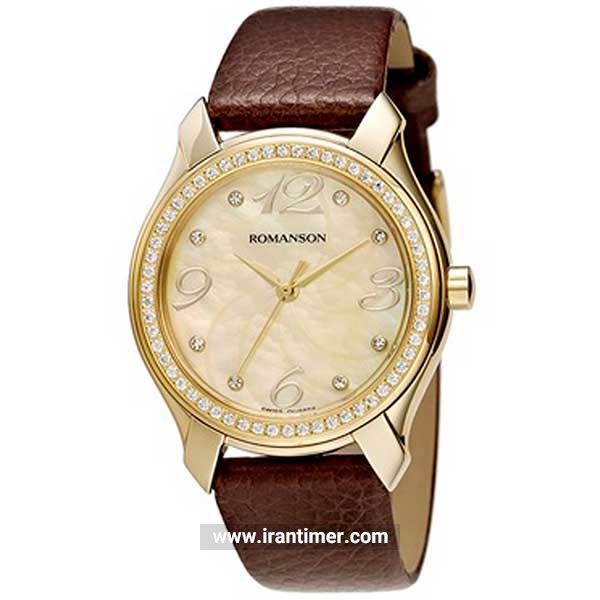 قیمت و خرید ساعت مچی زنانه رومانسون(ROMANSON) مدل RL3214QL1GM81G-G کلاسیک فشن | اورجینال و اصلی