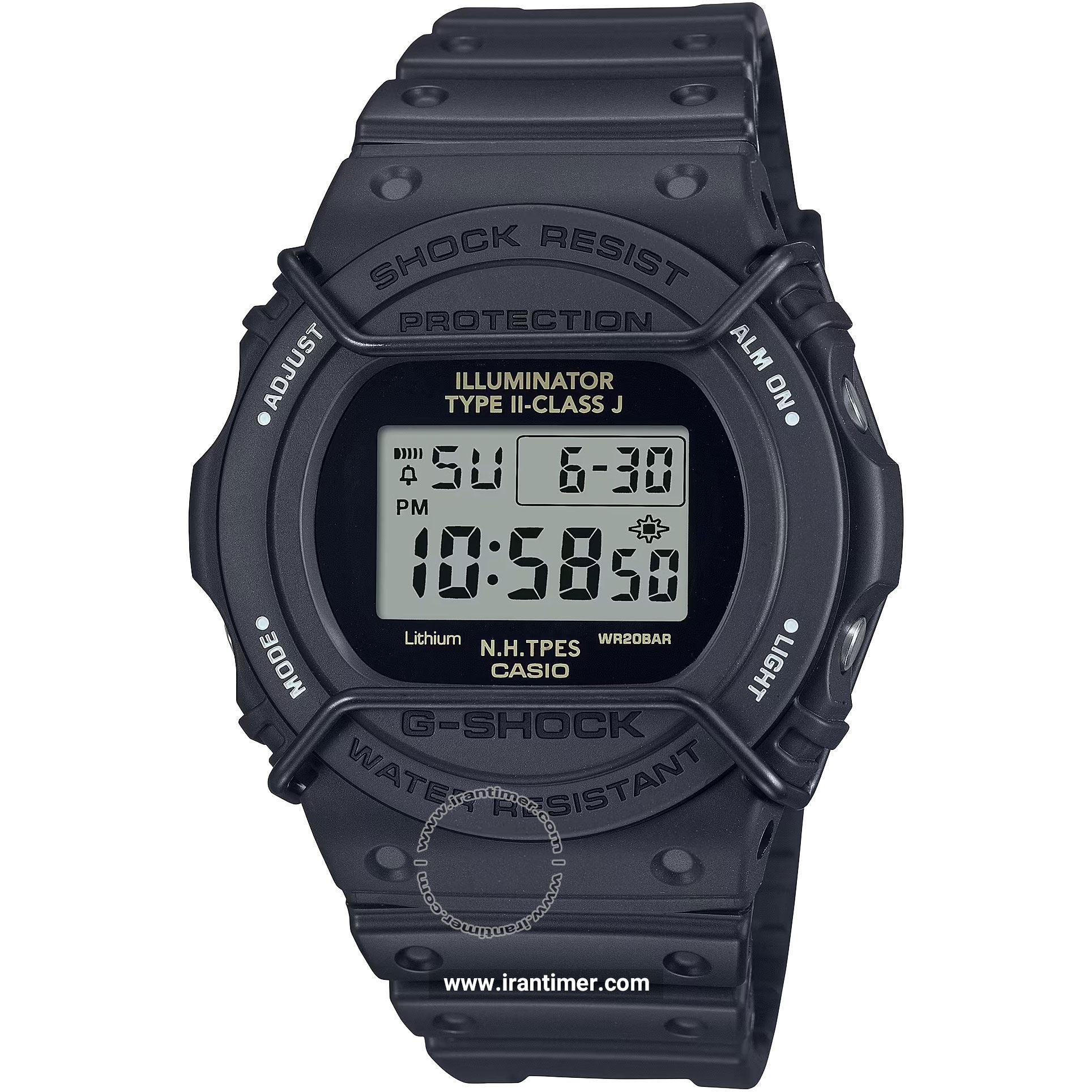 قیمت و خرید ساعت مچی مردانه کاسیو (CASIO) جی شاک مدل DW-5700NH-1 اسپرت | اورجینال و اصلی