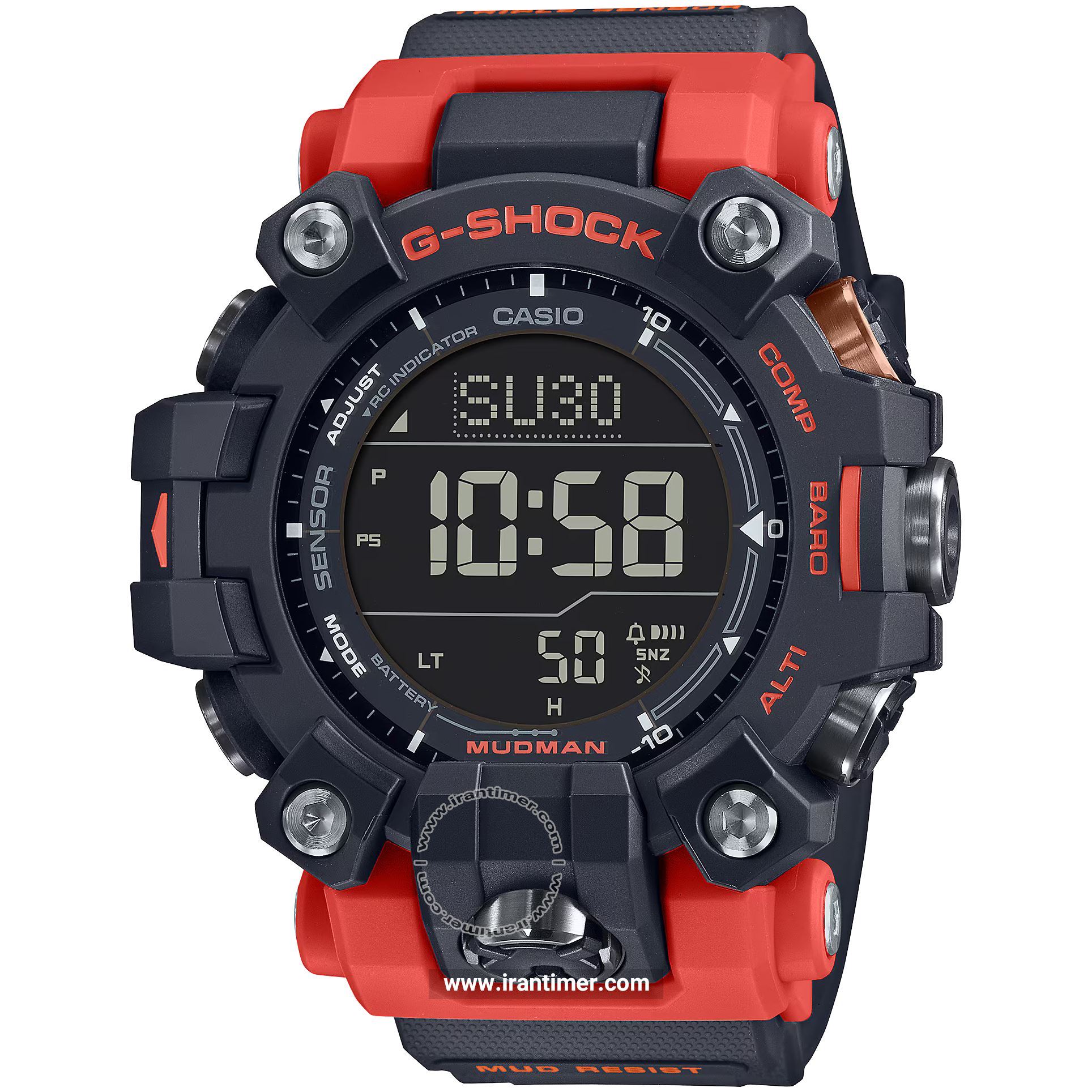 قیمت و خرید ساعت مچی مردانه کاسیو (CASIO) جی شاک مدل GW-9500-1A4DR اسپرت | اورجینال و اصلی