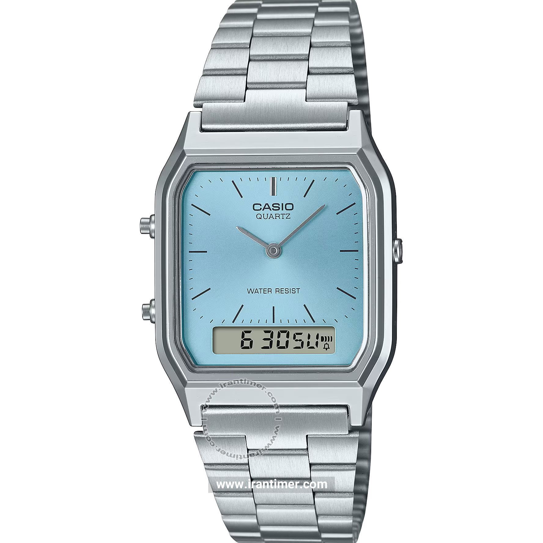 قیمت و خرید ساعت مچی مردانه زنانه کاسیو (CASIO) جنرال مدل AQ-230A-2A1MQYDF کلاسیک | اورجینال و اصلی