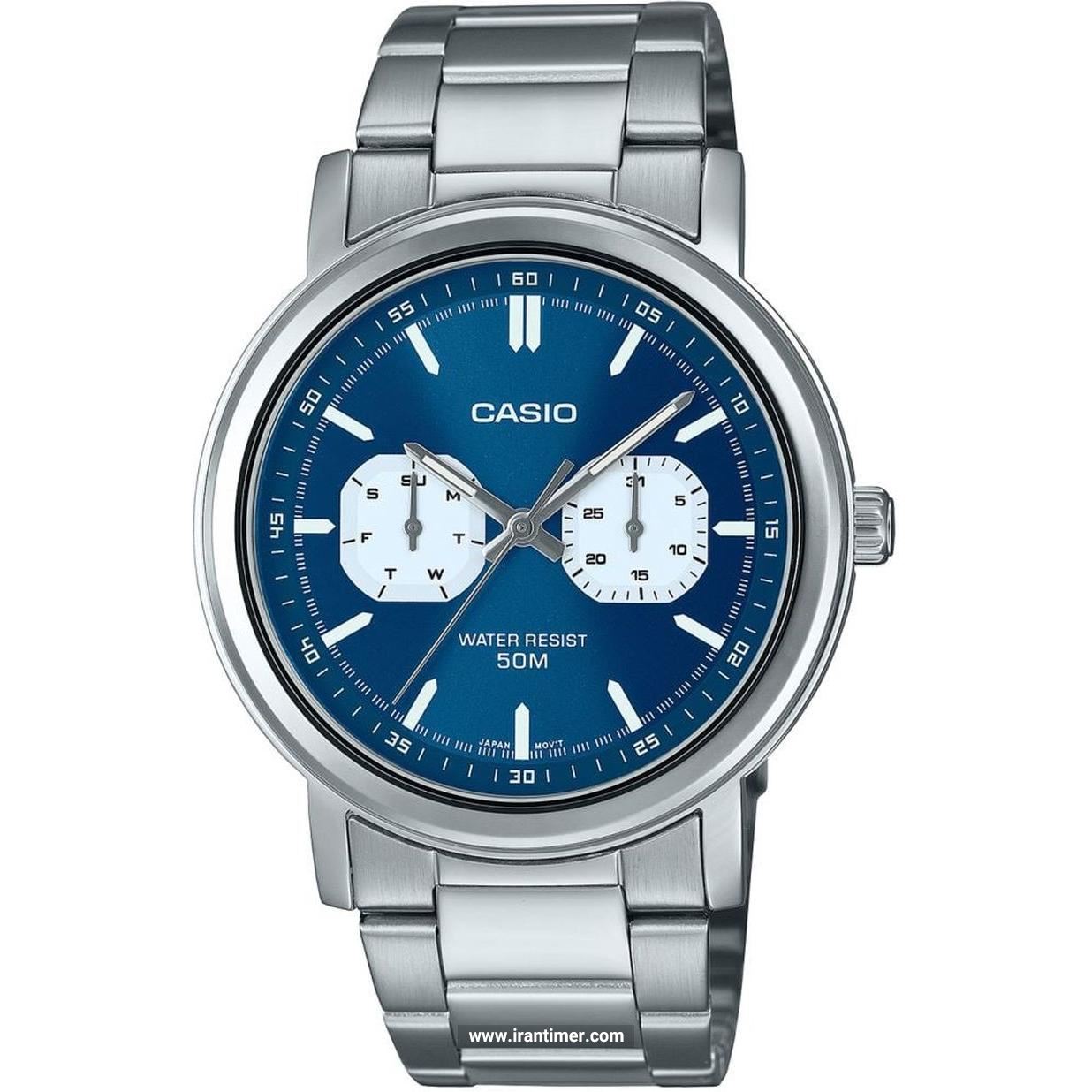 قیمت و خرید ساعت مچی مردانه کاسیو (CASIO) جنرال مدل MTP-E335D-2E1VDF کلاسیک | اورجینال و اصلی