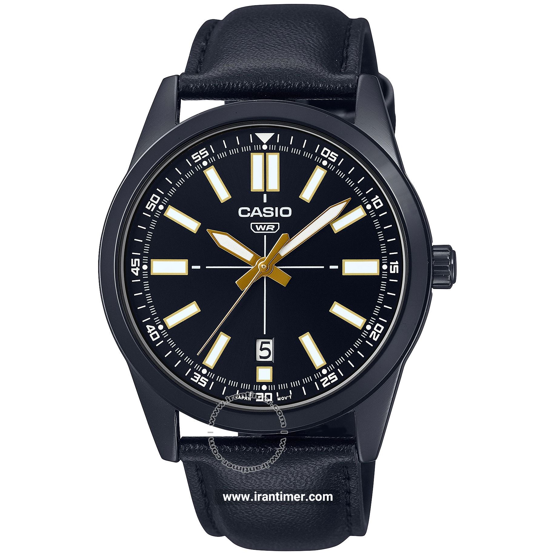 قیمت و خرید ساعت مچی مردانه کاسیو (CASIO) جنرال مدل MTP-VD02BL-1EUDF کلاسیک | اورجینال و اصلی