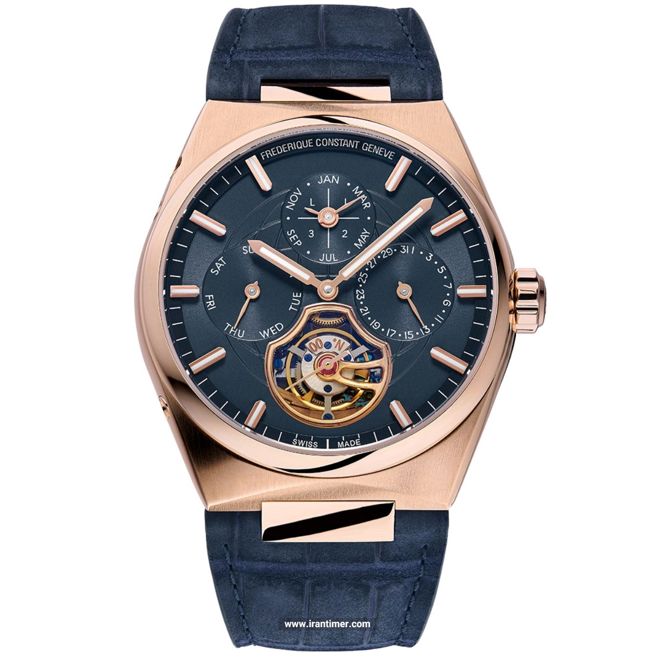 قیمت و خرید ساعت مچی مردانه فردریک کنستانت(FREDERIQUE CONSTANT) مدل FC-975BL4NH9 کلاسیک | اورجینال و اصلی