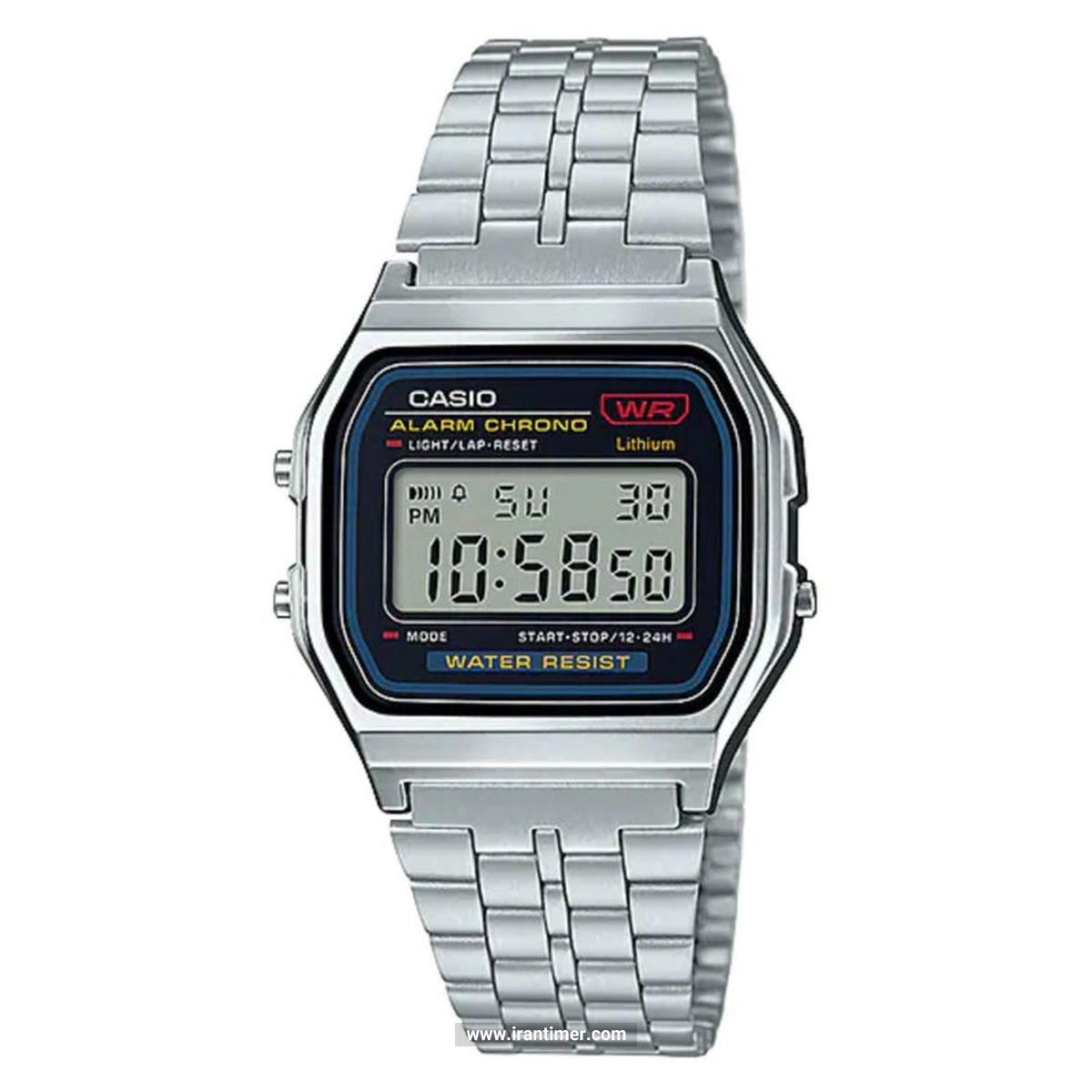 قیمت و خرید ساعت مچی مردانه زنانه کاسیو (CASIO) جنرال مدل A159WA-N1DF اسپرت | اورجینال و اصلی