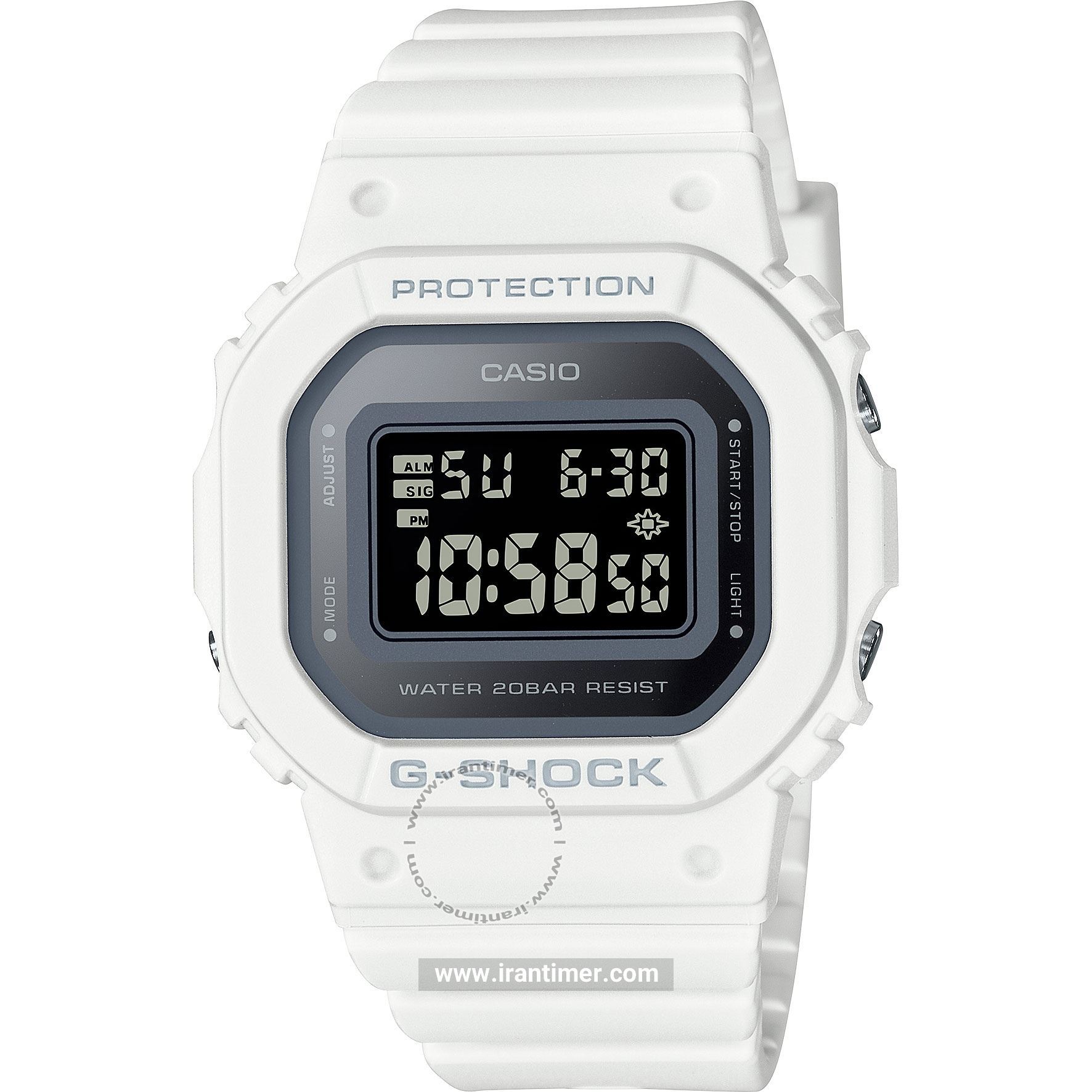 قیمت و خرید ساعت مچی زنانه کاسیو (CASIO) جی شاک مدل GMD-S5600-7DR اسپرت | اورجینال و اصلی