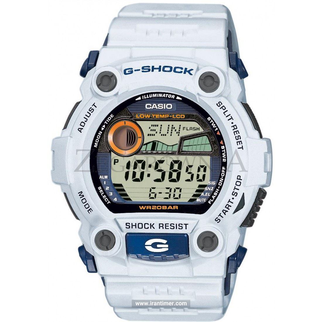 قیمت و خرید ساعت مچی مردانه کاسیو (CASIO) جی شاک مدل G-7900A-7DR اسپرت | اورجینال و اصلی