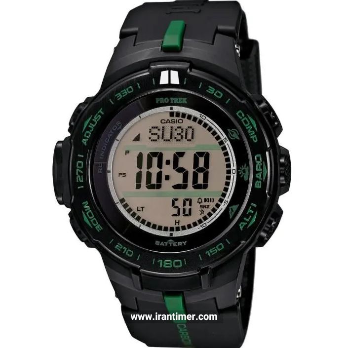 قیمت و خرید ساعت مچی مردانه کاسیو (CASIO) پروترک مدل PRW-S3100-1DR اسپرت | اورجینال و اصلی