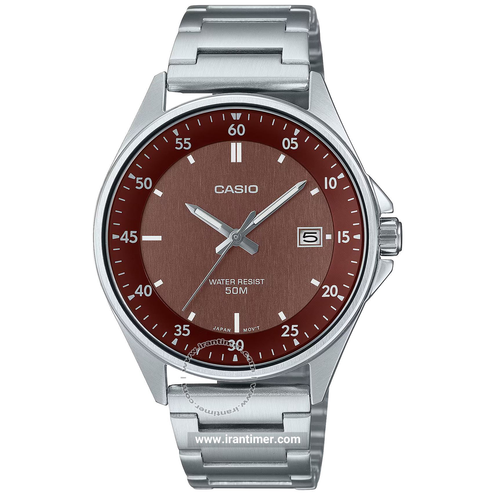 قیمت و خرید ساعت مچی مردانه کاسیو (CASIO) جنرال مدل MTP-E705D-5EVDF کلاسیک | اورجینال و اصلی