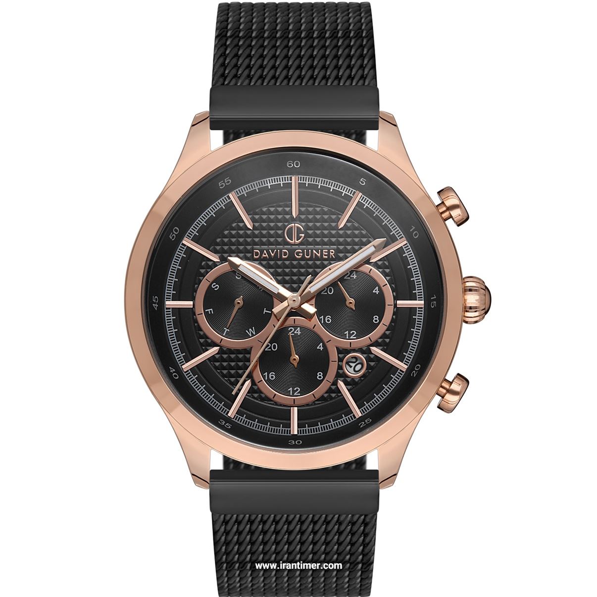قیمت و خرید ساعت مچی مردانه دیوید گانر(David Guner) مدل DG-8209GC-R2 کلاسیک | اورجینال و اصلی