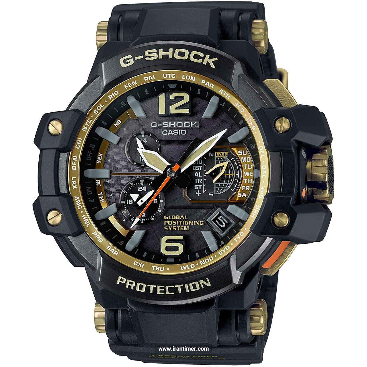 قیمت و خرید ساعت مچی مردانه کاسیو (CASIO) جی شاک مدل GPW-1000GB-1ADR اسپرت | اورجینال و اصلی