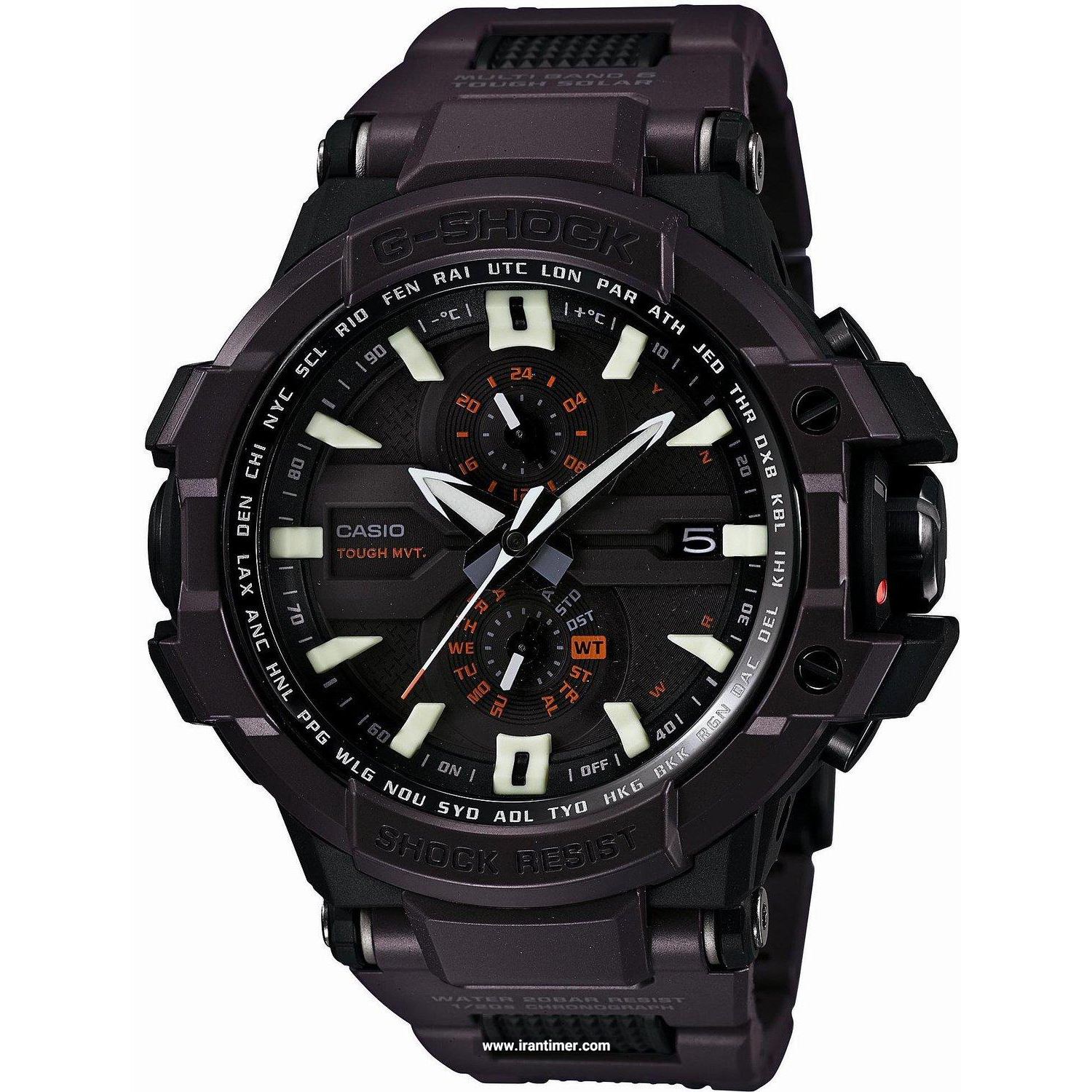قیمت و خرید ساعت مچی مردانه کاسیو (CASIO) جی شاک مدل GW-A1000FC-5ADR اسپرت | اورجینال و اصلی