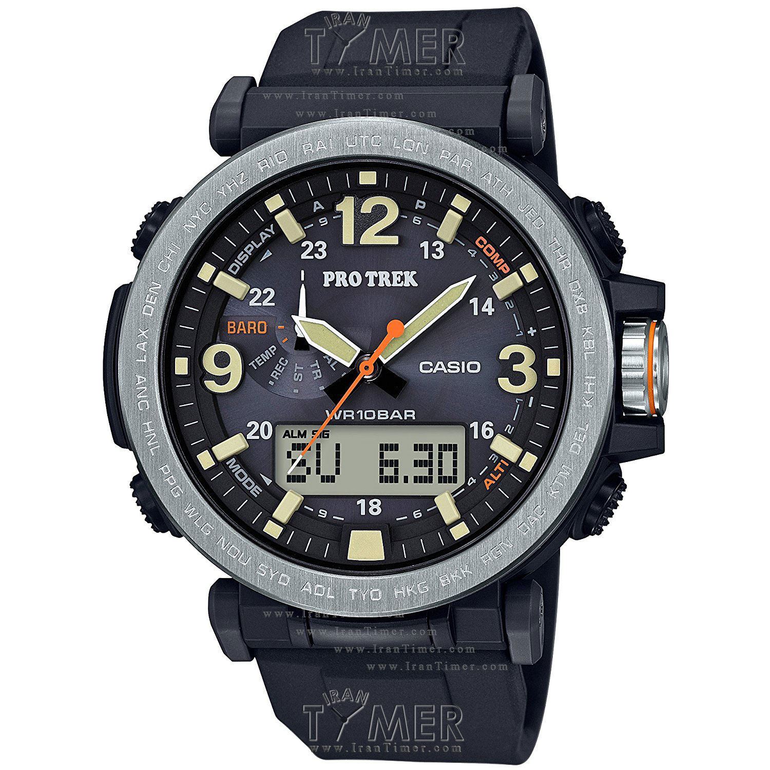 قیمت و خرید ساعت مچی مردانه کاسیو (CASIO) پروترک مدل PRG-600-1DR اسپرت | اورجینال و اصلی