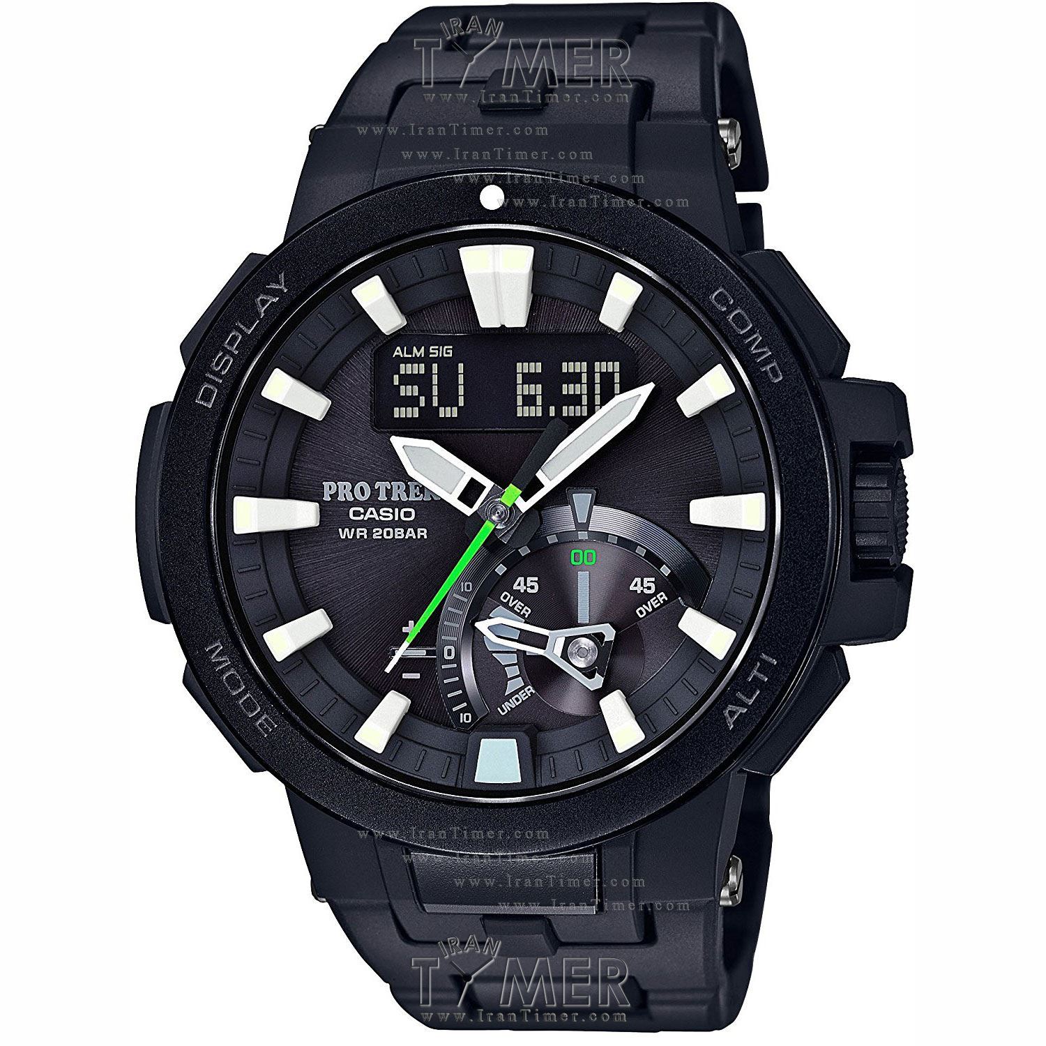 قیمت و خرید ساعت مچی مردانه کاسیو (CASIO) پروترک مدل PRW-7000FC-1DR اسپرت | اورجینال و اصلی