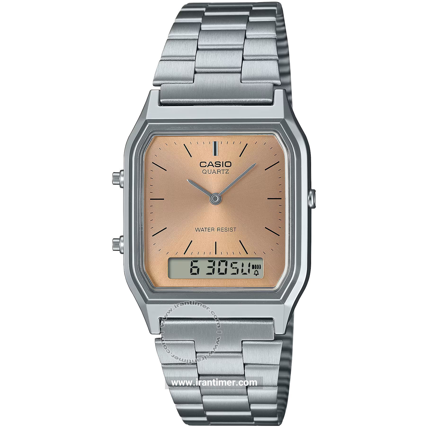 قیمت و خرید ساعت مچی زنانه کاسیو (CASIO) جنرال مدل AQ-230A-4AMQYDF کلاسیک | اورجینال و اصلی