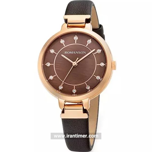 قیمت و خرید ساعت مچی زنانه رومانسون(ROMANSON) مدل RL0B15LLNRMB6R-BR کلاسیک | اورجینال و اصلی