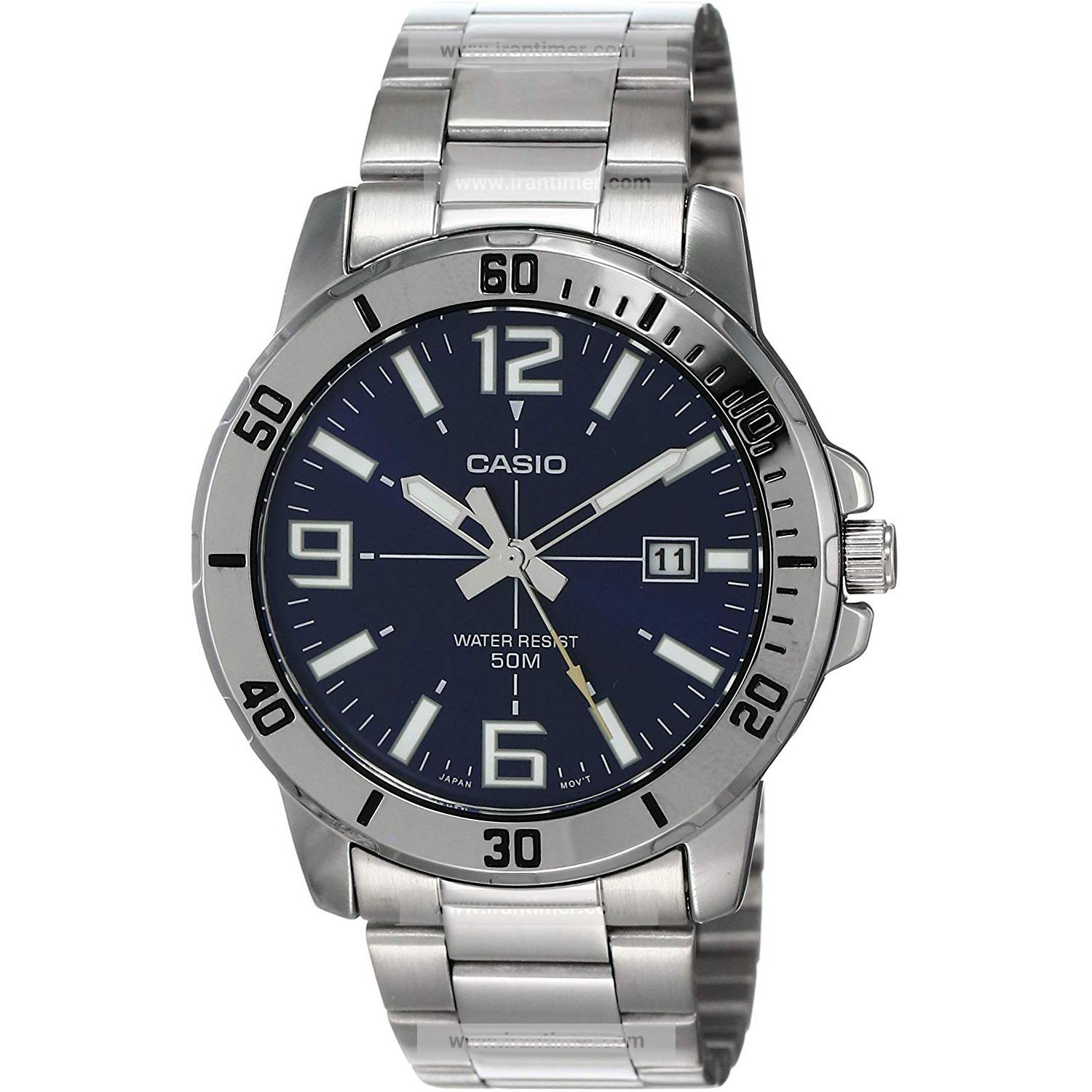 قیمت و خرید ساعت مچی مردانه کاسیو (CASIO) جنرال مدل MTP-VD01D-2BVUDF کلاسیک | اورجینال و اصلی