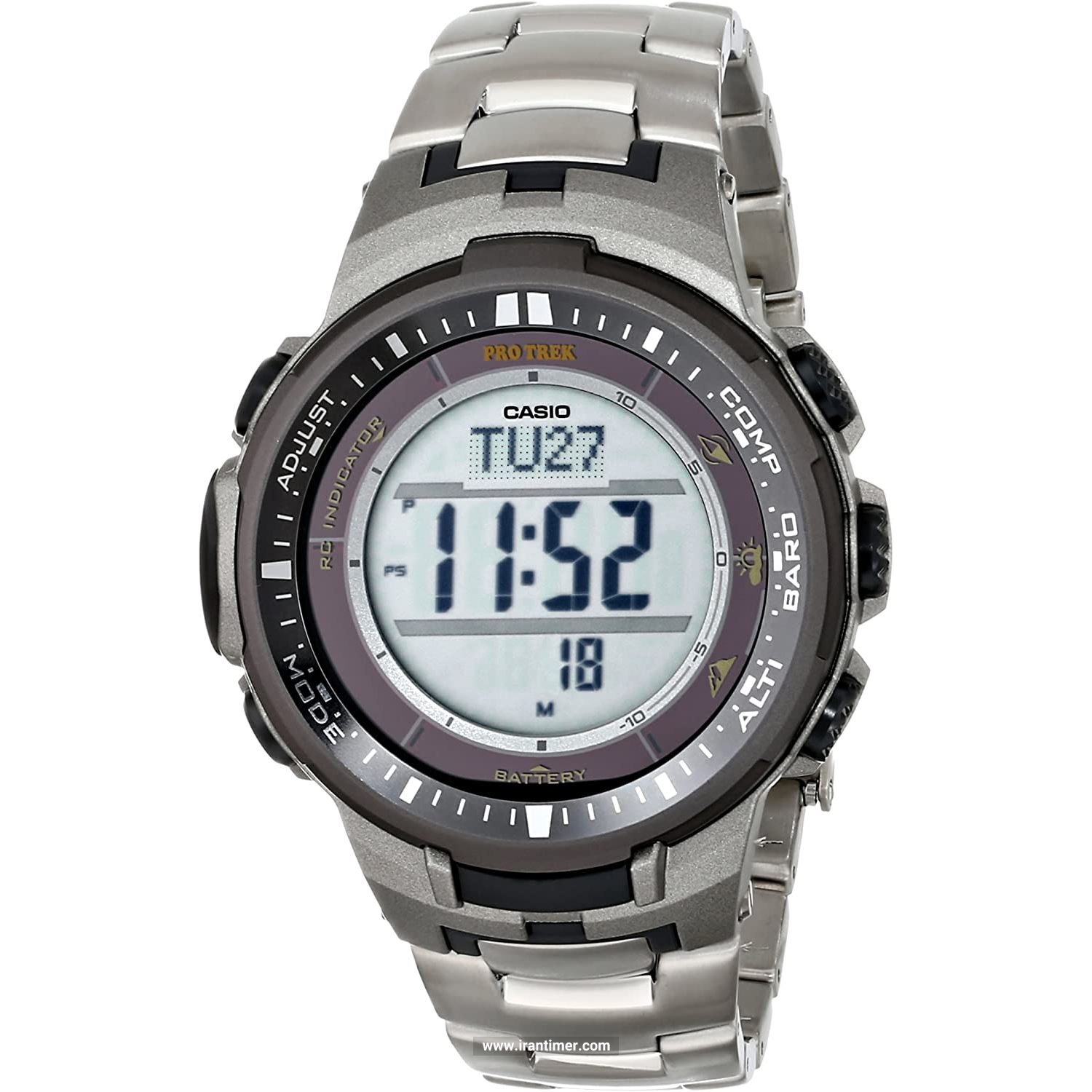 قیمت و خرید ساعت مچی مردانه کاسیو (CASIO) پروترک مدل PRW-3000T-7DR اسپرت | اورجینال و اصلی