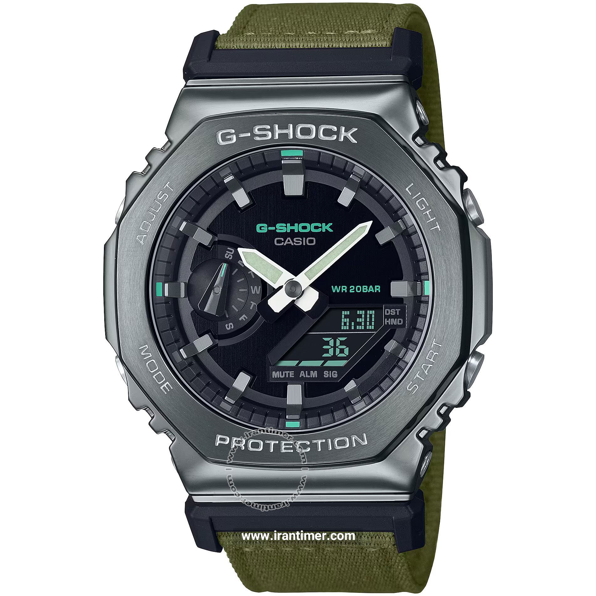 قیمت و خرید ساعت مچی مردانه کاسیو (CASIO) جی شاک مدل GM-2100CB-3ADR اسپرت | اورجینال و اصلی