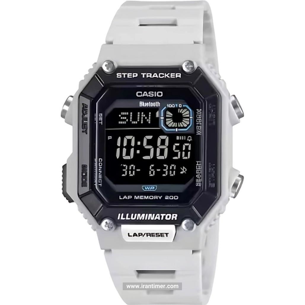 قیمت و خرید ساعت مچی مردانه کاسیو (CASIO) جنرال مدل WS-B1000-8BVDF اسپرت | اورجینال و اصلی