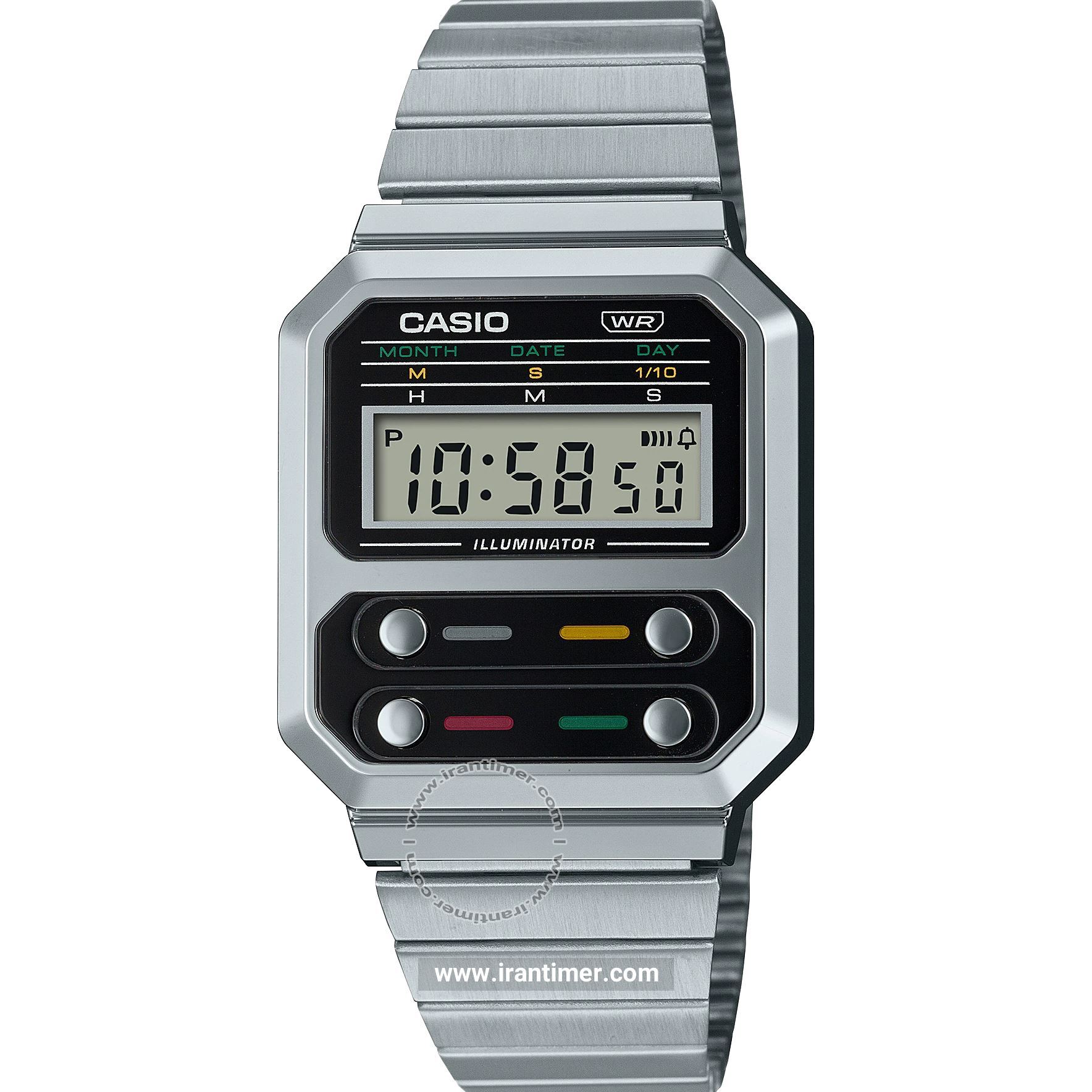 قیمت و خرید ساعت مچی مردانه زنانه کاسیو (CASIO) جنرال مدل A100WE-1ADF کلاسیک | اورجینال و اصلی