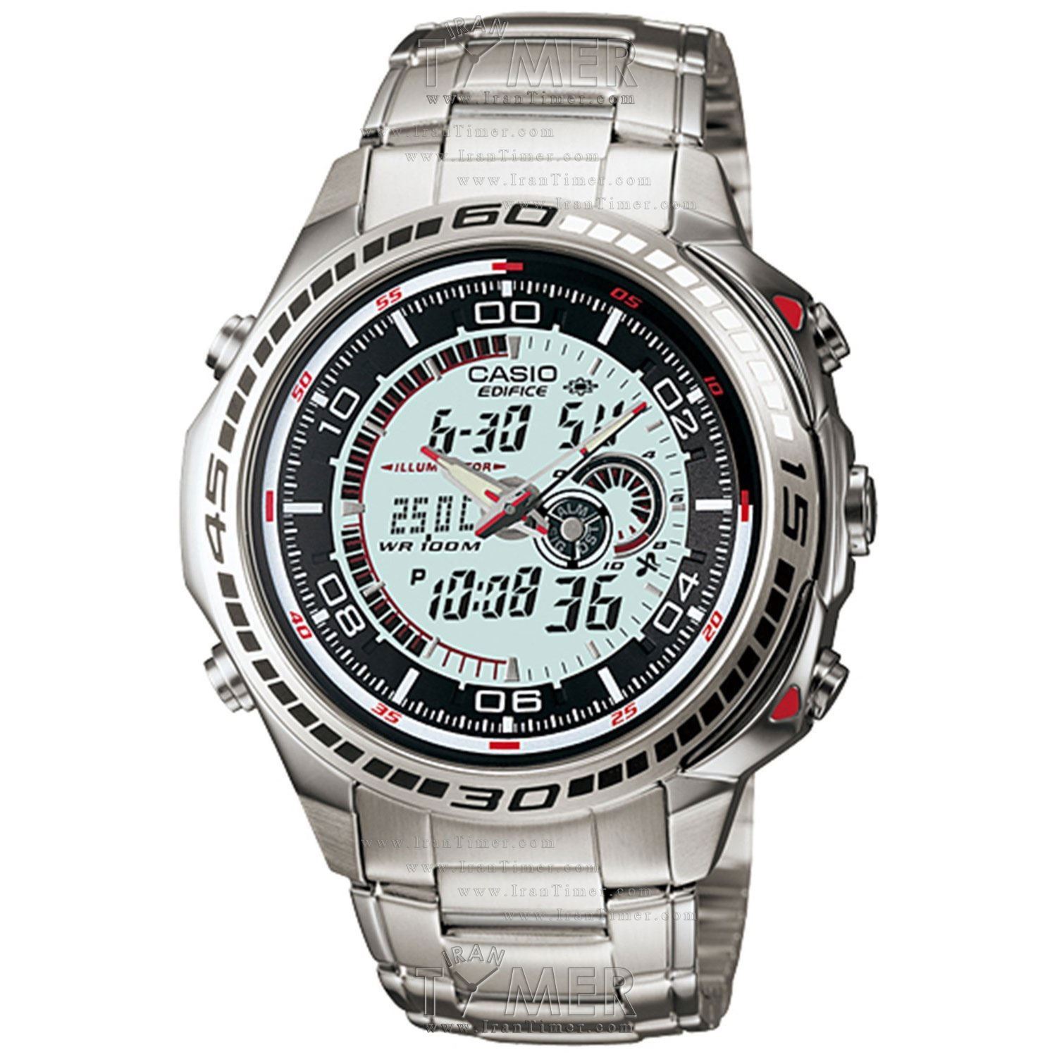 قیمت و خرید ساعت مچی مردانه کاسیو (CASIO) ادیفس(ادیفایس) مدل EFA-121D-7AVDF اسپرت | اورجینال و اصلی