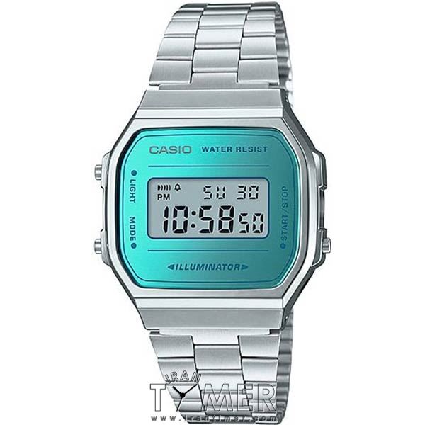 قیمت و خرید ساعت مچی مردانه زنانه کاسیو (CASIO) جنرال مدل A168WEM-2DF کلاسیک | اورجینال و اصلی