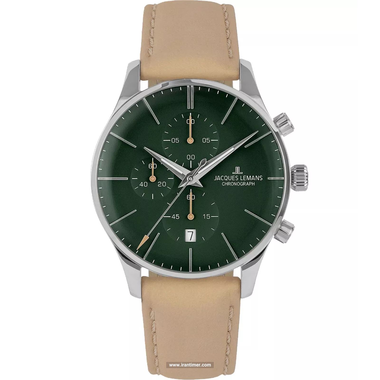 قیمت و خرید ساعت مچی مردانه ژاک لمن(JACQUES LEMANS) مدل 1-2163D کلاسیک | اورجینال و اصلی