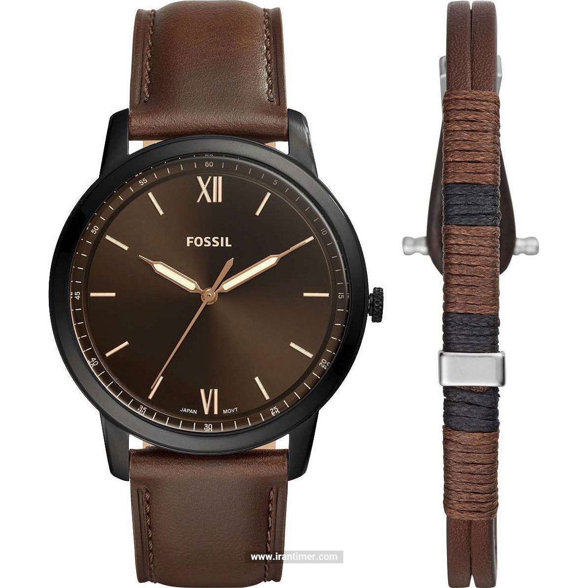 قیمت و خرید ساعت مچی مردانه فسیل(FOSSIL) مدل S5557SET کلاسیک | اورجینال و اصلی