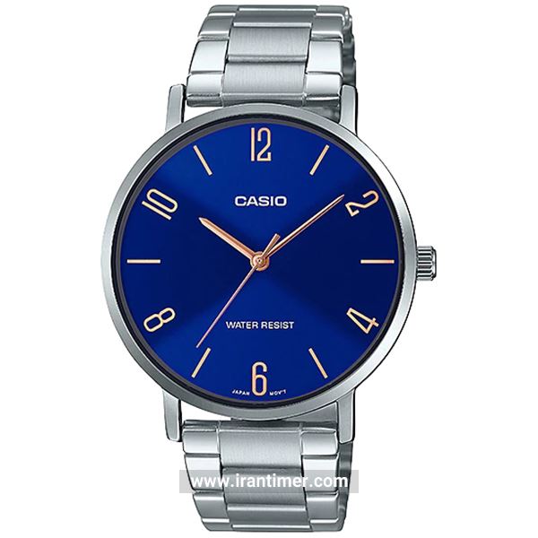 قیمت و خرید ساعت مچی مردانه کاسیو (CASIO) جنرال مدل MTP-VT01D-2B2UDF کلاسیک | اورجینال و اصلی