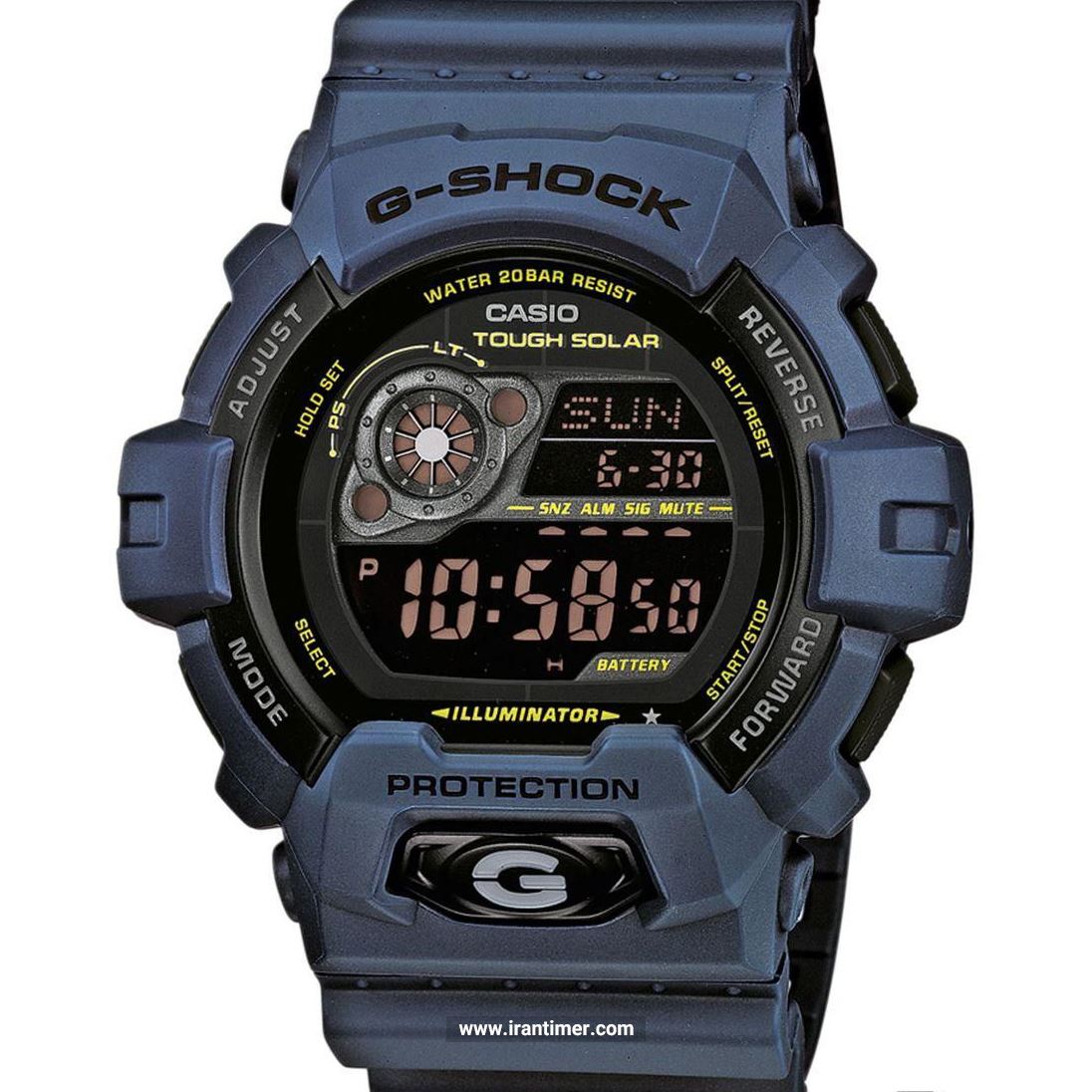 قیمت و خرید ساعت مچی مردانه کاسیو (CASIO) جی شاک مدل GR-8900NV-2DR اسپرت | اورجینال و اصلی
