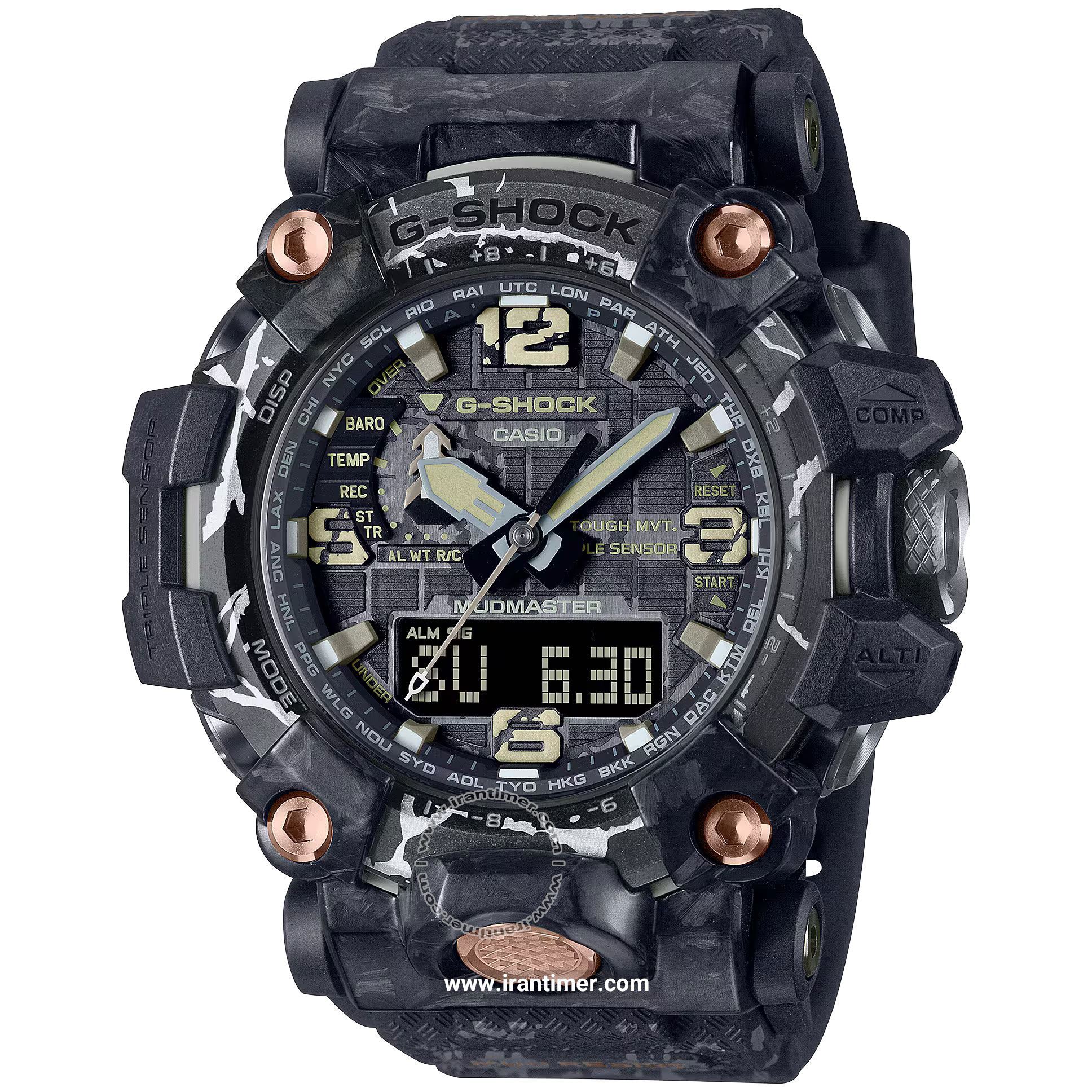 قیمت و خرید ساعت مچی مردانه کاسیو (CASIO) جی شاک مدل GWG-2000CR-1ADR اسپرت | اورجینال و اصلی