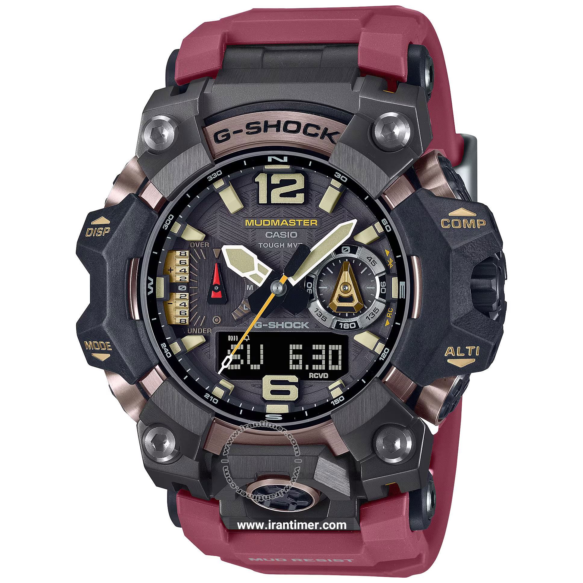قیمت و خرید ساعت مچی مردانه کاسیو (CASIO) جی شاک مدل GWG-B1000-1A4DR اسپرت | اورجینال و اصلی