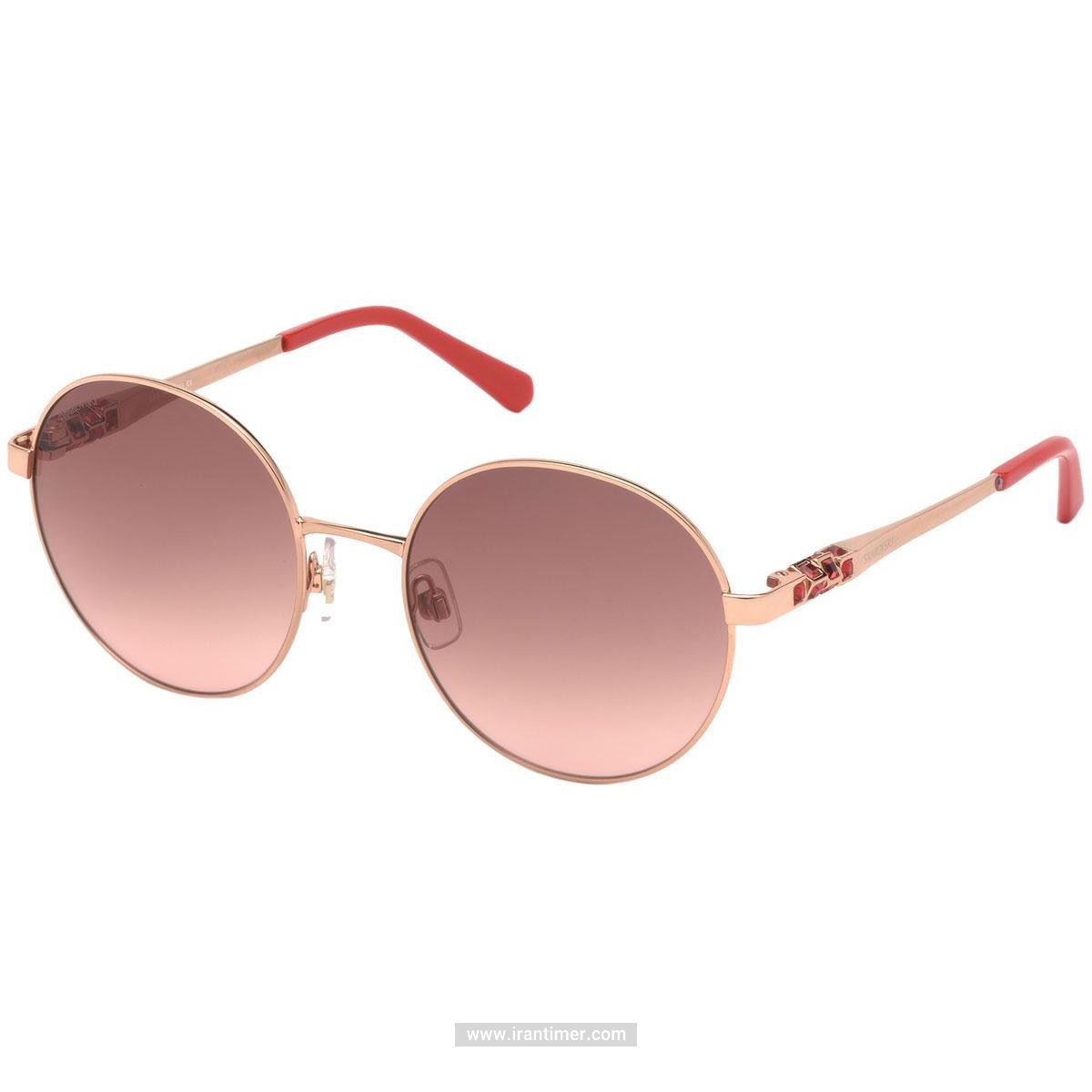 قیمت و خرید عینک آفتابی زنانه کلاسیک (SWAROVSKI) مدل SK S 0255 33F 55 | اورجینال و اصلی