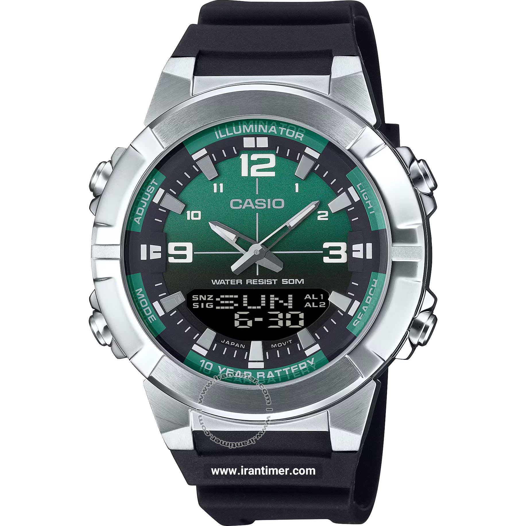 قیمت و خرید ساعت مچی مردانه کاسیو (CASIO) جنرال مدل AMW-870A-3AVDF اسپرت | اورجینال و اصلی