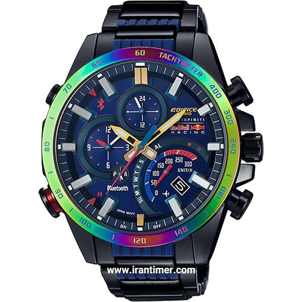 قیمت و خرید ساعت مچی مردانه کاسیو (CASIO) ادیفس(ادیفایس) مدل EQB-500RBB-2ADR کلاسیک | اورجینال و اصلی