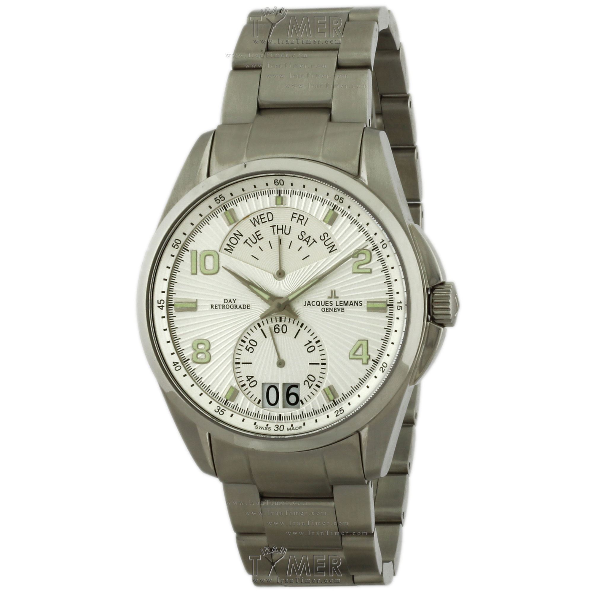 قیمت و خرید ساعت مچی مردانه ژاک لمن(JACQUES LEMANS) مدل G-171B کلاسیک | اورجینال و اصلی