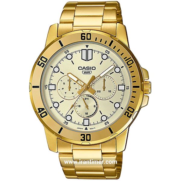 c09eddc99b3348e48040fce17f8a4681 قیمت و خرید ساعت مچی مردانه کاسیو (CASIO) جنرال مدل MTP-VD300G-9EUDF کلاسیک | اورجینال و اصلی - تصویر 1
