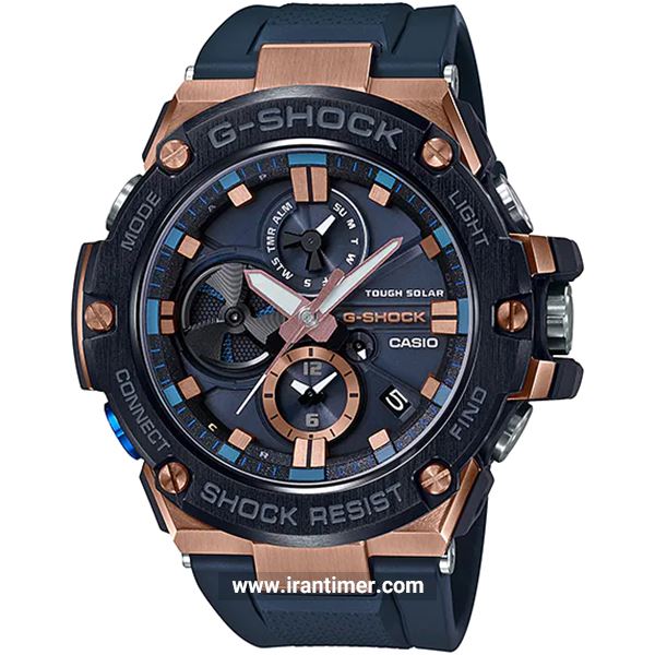 قیمت و خرید ساعت مچی مردانه کاسیو (CASIO) جی شاک مدل GST-B100G-2ADR اسپرت | اورجینال و اصلی