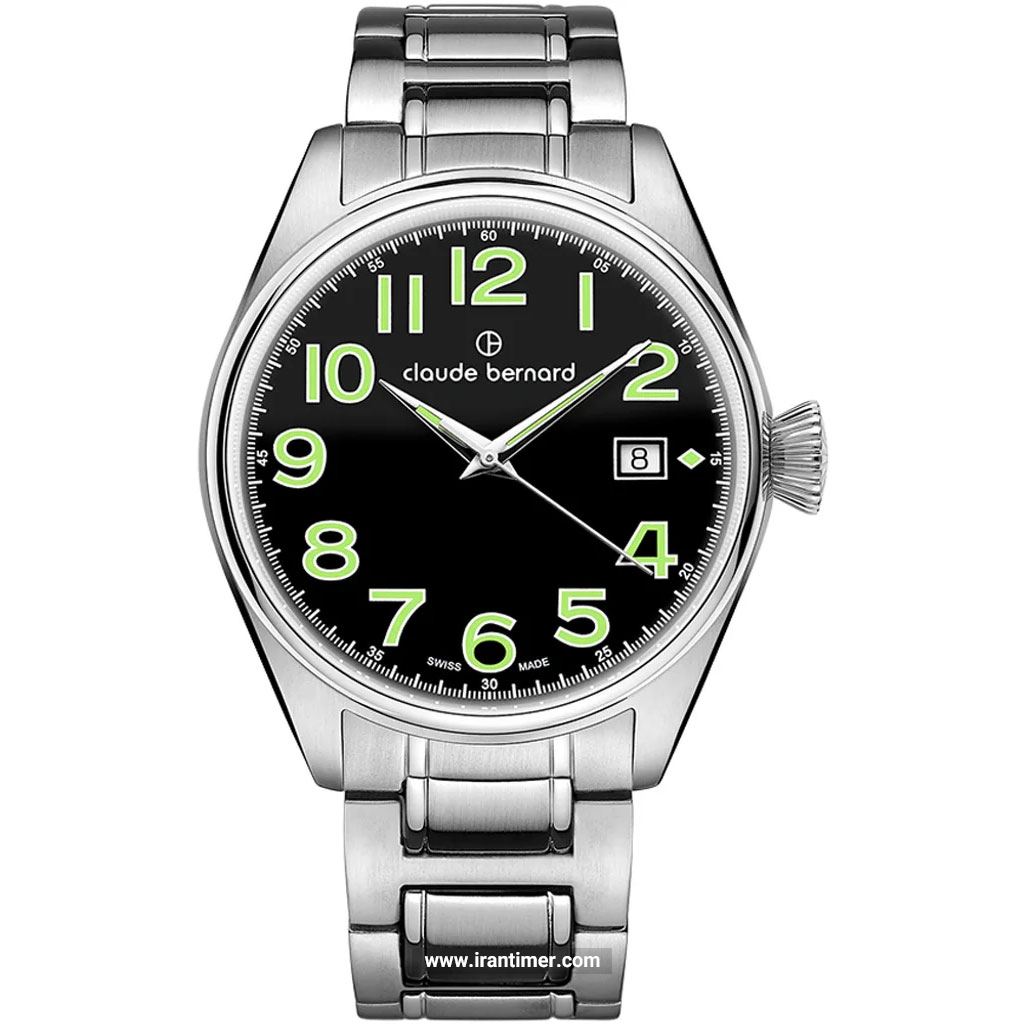 قیمت و خرید ساعت مچی مردانه کلودبرنارد(CLAUDE BERNARD) مدل 70203 3M NB کلاسیک | اورجینال و اصلی
